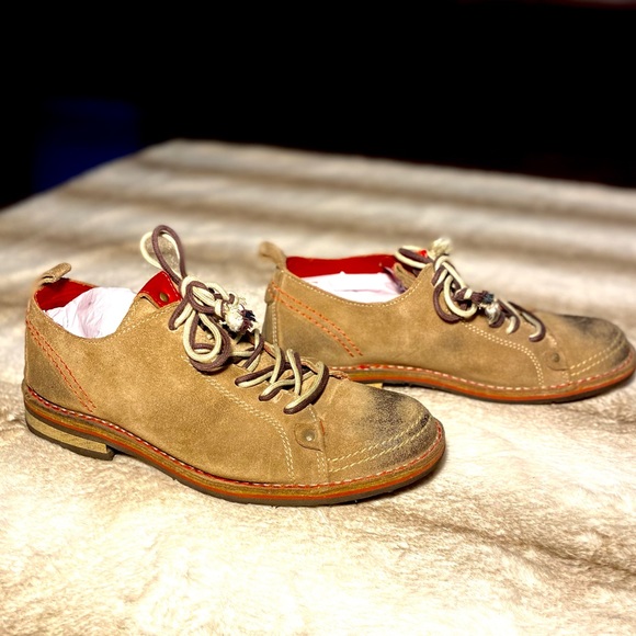 Leathe Suede Shoes lace-up T2 - Picture 5 of 11